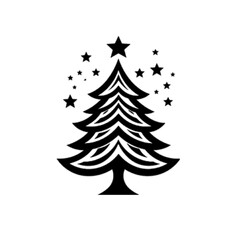 Obraz premium christmas tree vector
