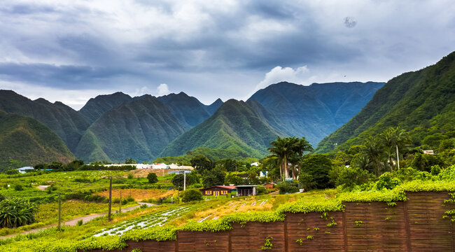 Village de l&rsquo;Entre-Deux, &Icirc;le de la R&eacute;union 