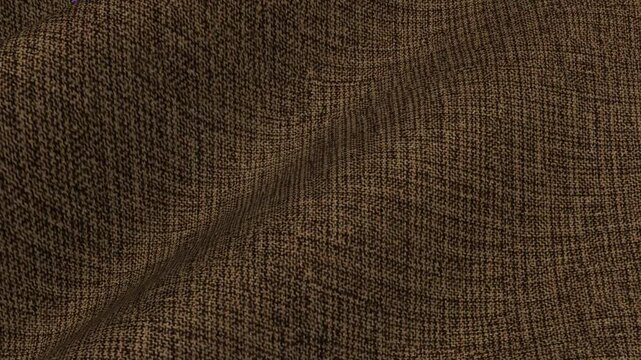 Classic Scottish Brown Wool Tweed Fabric shimmering in rich earthy waves of melange texture and traditional heather look for outerwear
