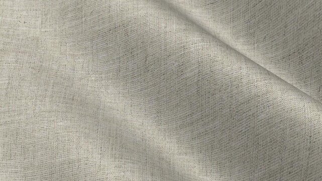 Light Cream Italian Linen Fabric cascading in soft ecru waves of luxurious slub texture for elegant summer wedding suits and menswear