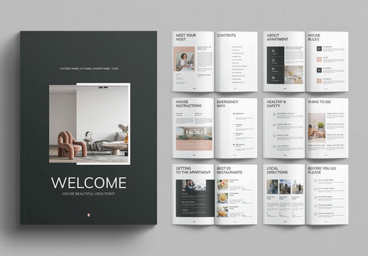 Welcome Book Template