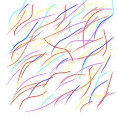Fototapeta premium Hand Drawn Dynamic Swirls