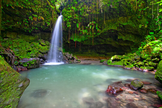 Morne Trois Pitons National Park, Emerald Pool