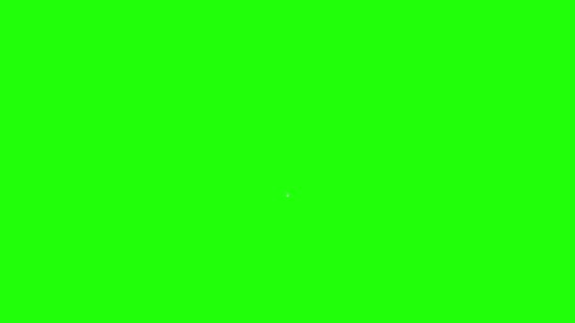 Green shopping bag from recycling, simple eco-friendly animation concept.