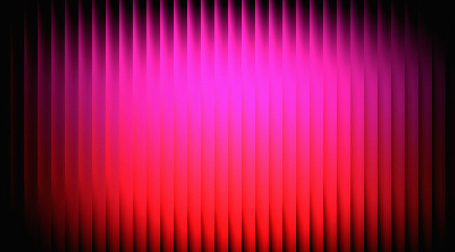 Abstract pink and red vertical lines background with a dark vignette edge effect