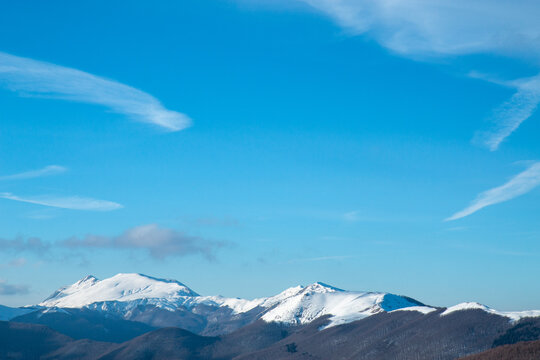 frignano regional natural Park Modena Apennines Monte Cimone and nature reserve