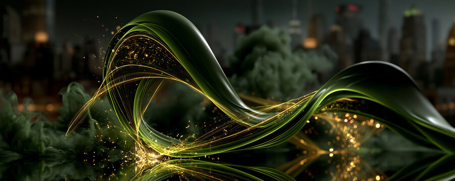 dark futuristic bass music artwork, neon lime smoke energy, cyberpunk bass smoke background, futuristic neon soundwave atmosphere