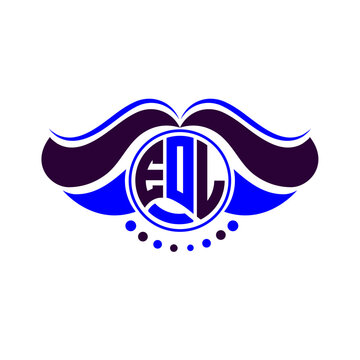 EOL letter logo creative design. EOL unique design