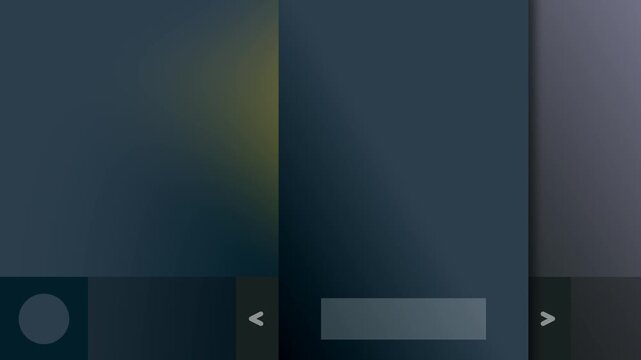 Sleek Modern Website UI Animation with Abstract Minimalist Design.