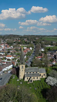 Aerial photo North Ferriby. North Ferriby is on the north bank of the Humber Estuary, approximately 8 miles (13 km) west of Hull city centre. To the north, atop a hill, lies Swanland 