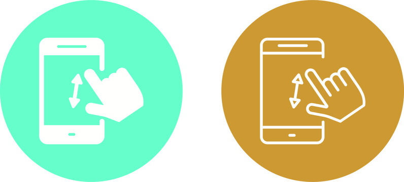 Swipe Vector Icon