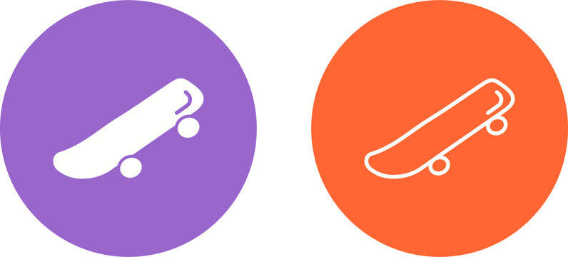 Skateboard Vector Icon