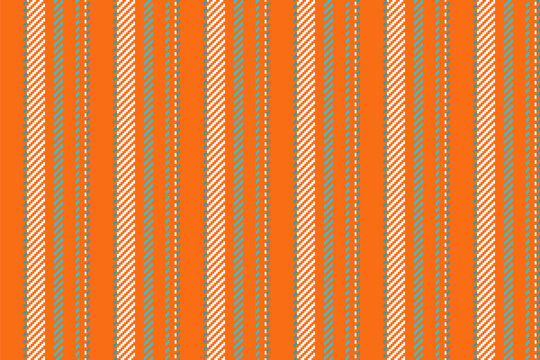 Rowel lines vertical background, row stripe seamless fabric. Burity texture textile vector pattern in bright and cyan colors.