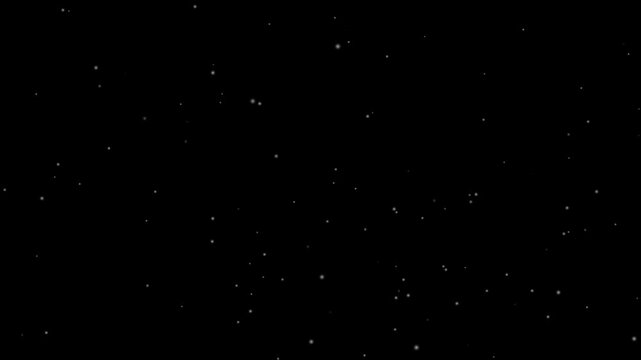 Snow Realistic Falling on Black Background.rendered snowing particles Christmas.
Alpha channel or PNG stock video animation.transparent background. Seamless loop, alpha channel.