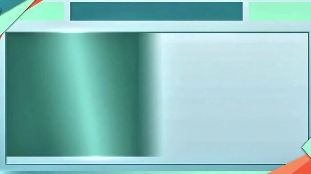 Video, blue PowerPoint template with light effects, office, presentation, 
