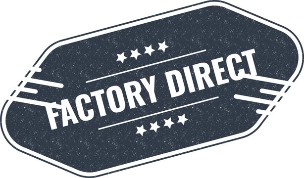 Professional factory direct label for manufacturing business wholesale and commercial supply chain inventory management marketing promotion
