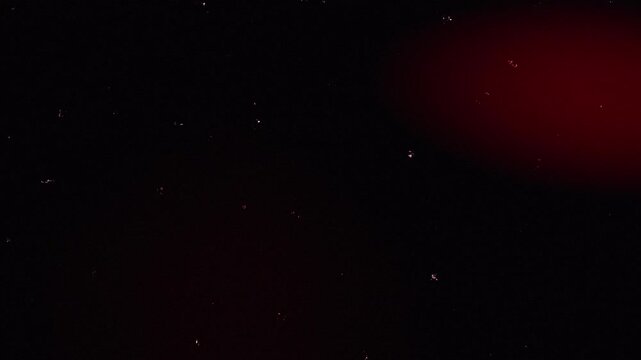 Vintage Super 8mm Analog Film Strip Overlay with Red Light Leaks and Vertical Scratches Loop 4k video