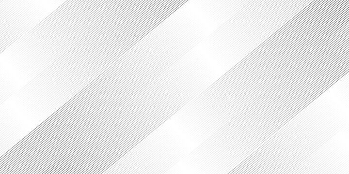 Vector gradient gray line abstract pattern Transparent monochrome striped texture minimal background. Abstract oblique wave line elegant white striped diagonal line technology concept web texture.