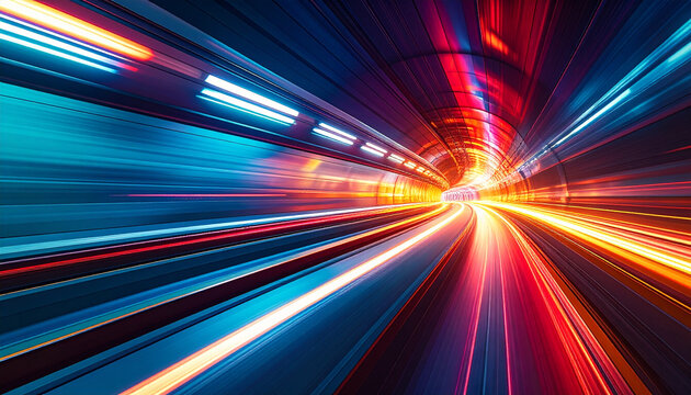 Abstract Light Burst