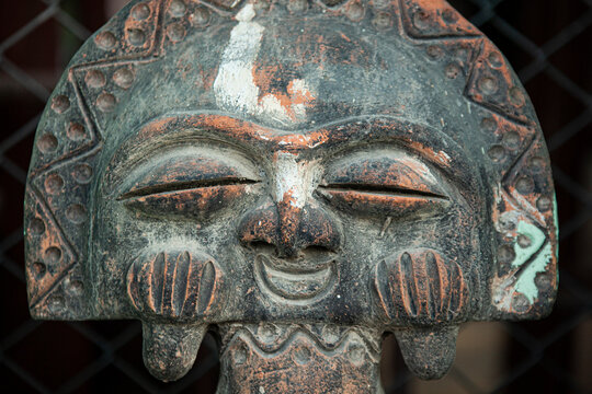 Taino statue in Dominican Republic 2