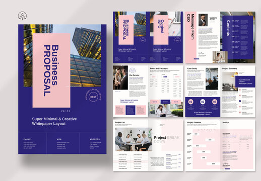Business Proposal Brochure Template