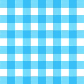 Seamless light blue gingham pattern background. Traditional checkered tablecloth texture. Perfect for picnic, kitchen, and spring design.