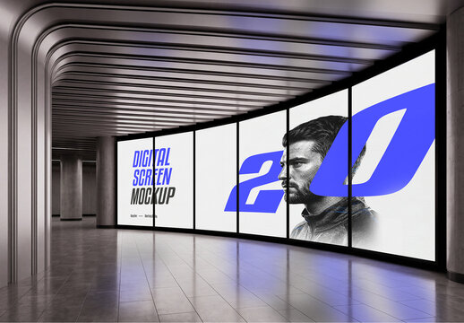 Digital Screen Mockup