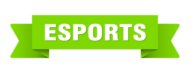 esports ribbon isolated on transparent background. esports ribbon © BHM
