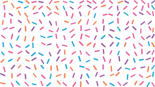 Colorful sprinkle pattern background modern abstract design for digital applications