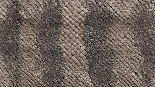 Exotic Python Snake Skin Texture with Natural Scale Pattern