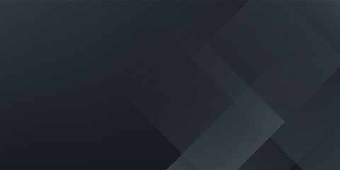Obraz premium Dark black neutral abstract background for presentation design