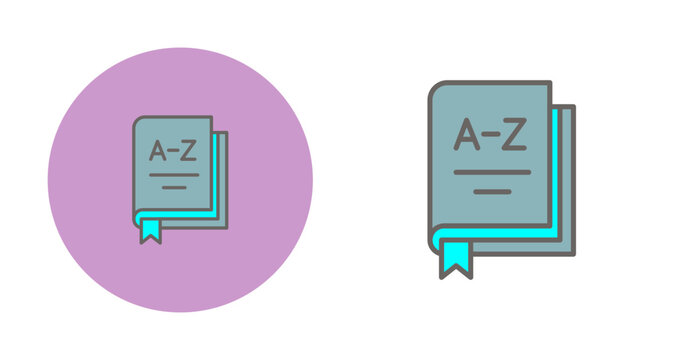 Thesaurus Vector Icon