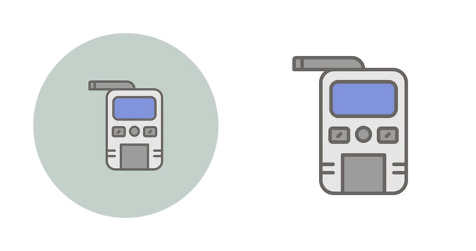 Breathalyzer Vector Icon