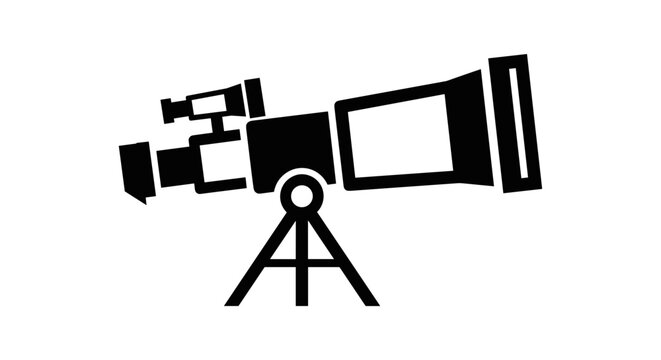 Camera on a tripod stand.