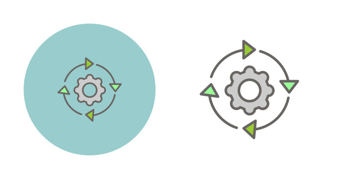 Continuous Integration Vector Icon