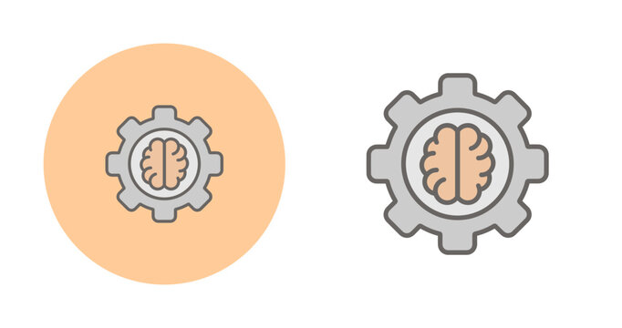 Machine Learning Vector Icon