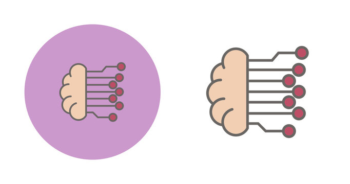 Artificial Intelligence Vector Icon