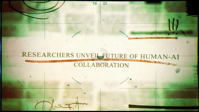 Researchers Unveil Future of Human-AI Collaboration breaking news title newspaper