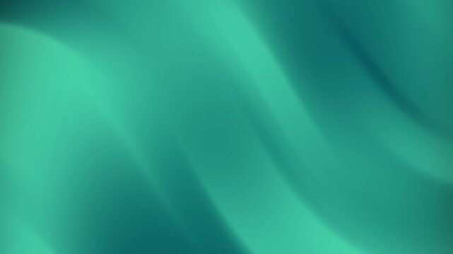 Green Smooth Gradient Motion Background, Soft Green Flowing Animation Background