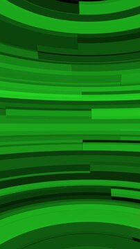 Green tunnel animation with glowing elements. Green tunnel abstract digital motion. Green tunnel modern motion graphic on black background.