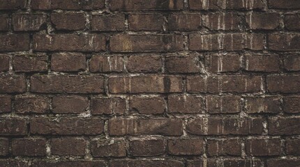 Old Weathered Brick Wall Texture Closeup. © mamun