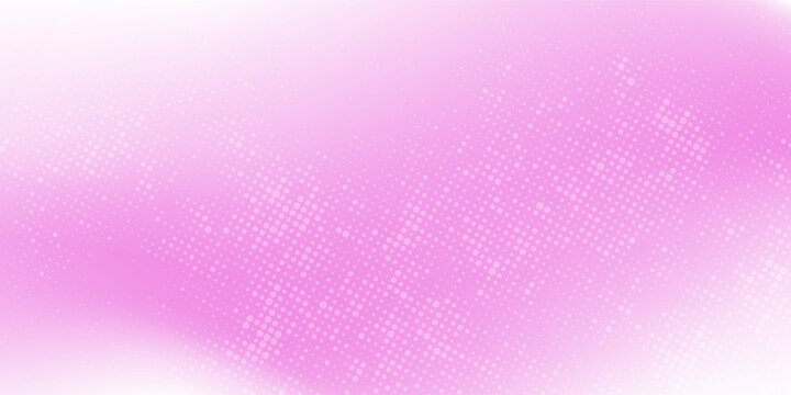 Minimal Pink and White Circular Halftone Pattern with Smooth Contemporary Gradient Texture stylish vector illustration eps10