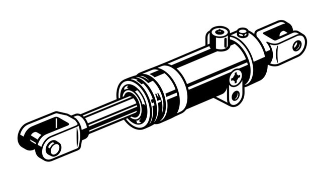 Hydraulic Cylinder Mechanical Component.