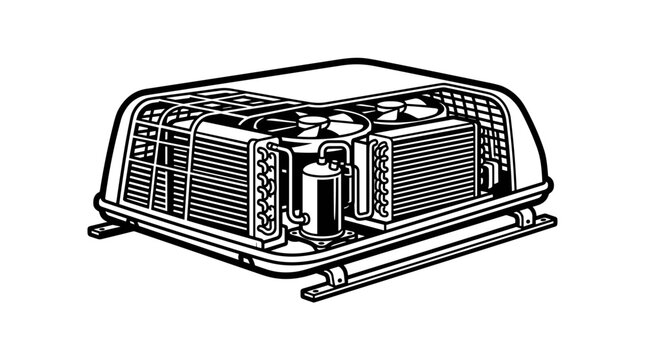 Industrial Air Conditioning Unit.