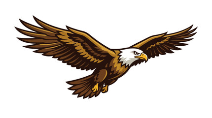 Obraz premium Majestic Eagle's Flight