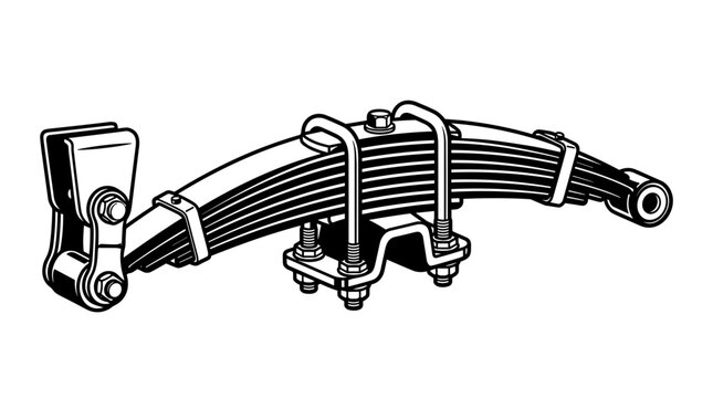Car suspension coil spring.
