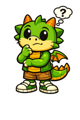 Fototapeta premium dragon cartoon 