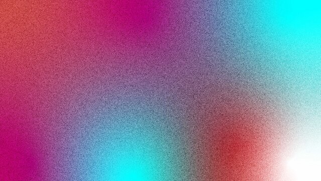 Gradients feature blended streaks of deep crimson, electric blue, and soft white tones that create a grainy atmospheric composition for modern digital works.