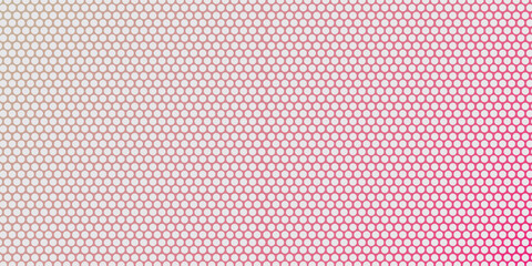 Obraz premium Pink Halftone Dot Pattern Background With Gradient Texture For Modern Graphic Design
