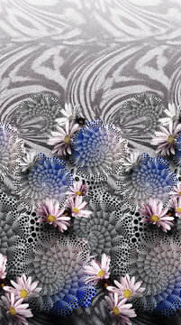 abstract floral background